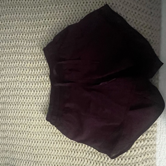Lululemon running shorts. Size: 4. Barely used! - Picture 1 of 2